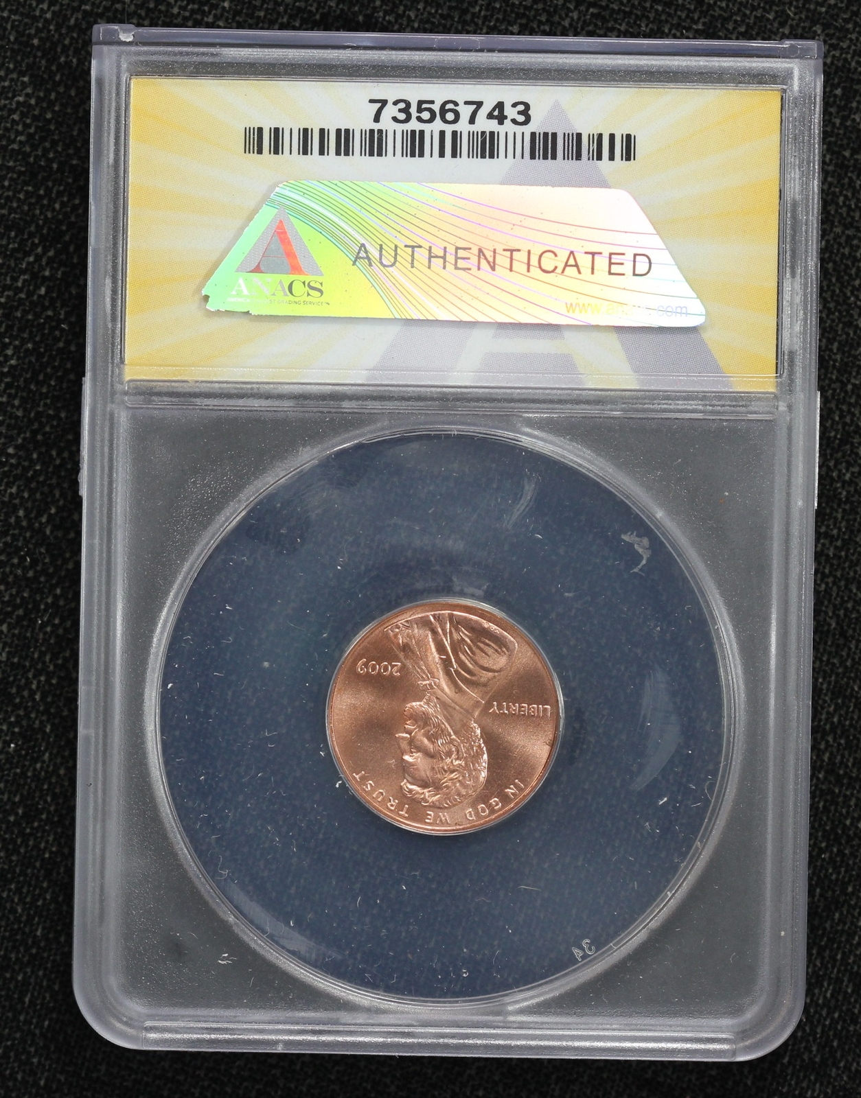 2009 Lincoln Chronicles Cent Formative Years Reverse ANACS MS-67 Red 2XMQ