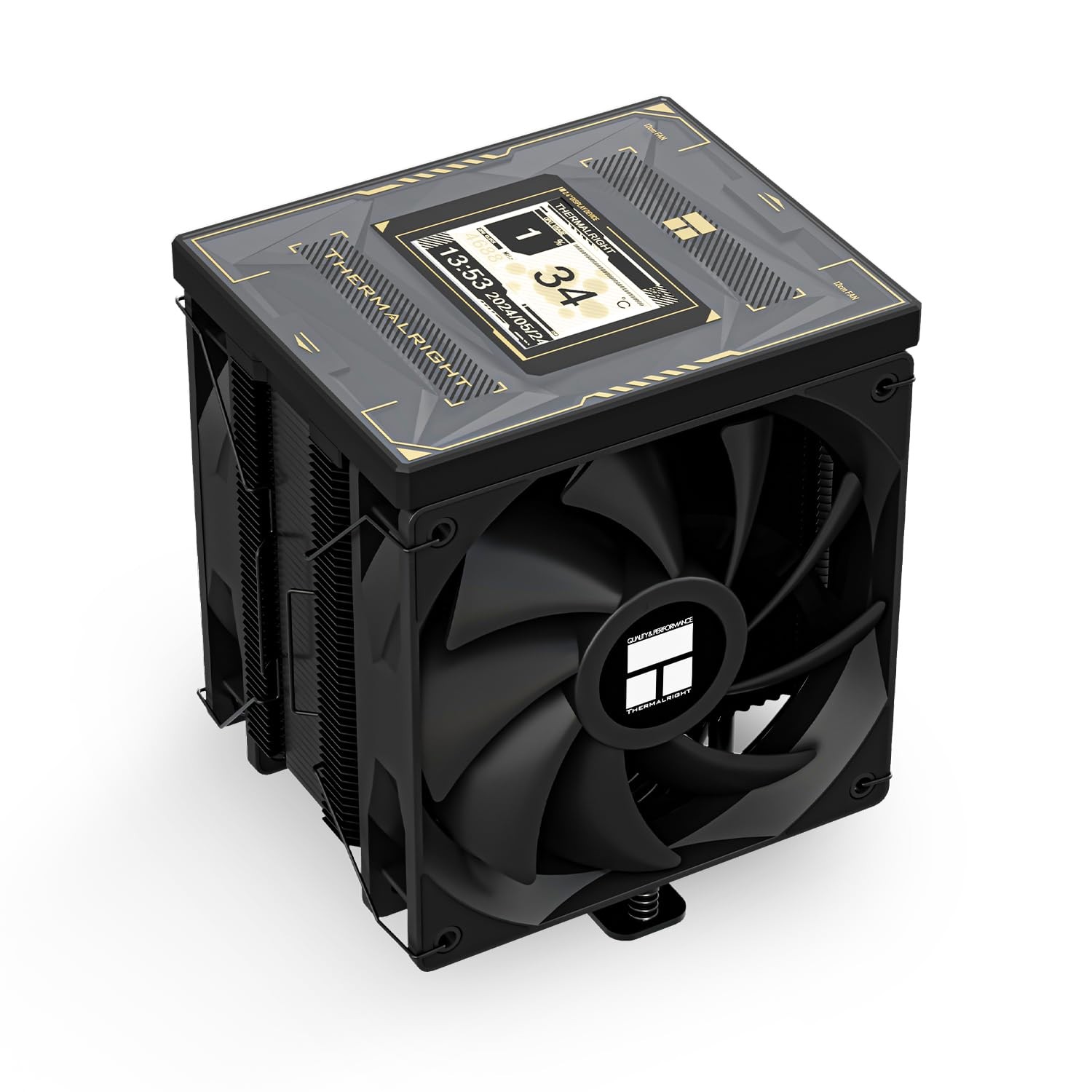 Thermalright Burst Assassin 120 Vision Black CPU Cooler with 2.4-inch