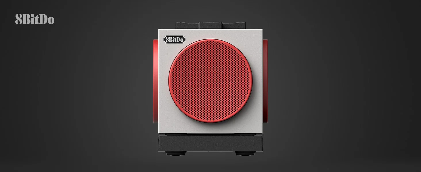 8BitDo Retro Cube 2 Wireless Bluetooth Speaker for N Edition Keyboard and Mouse