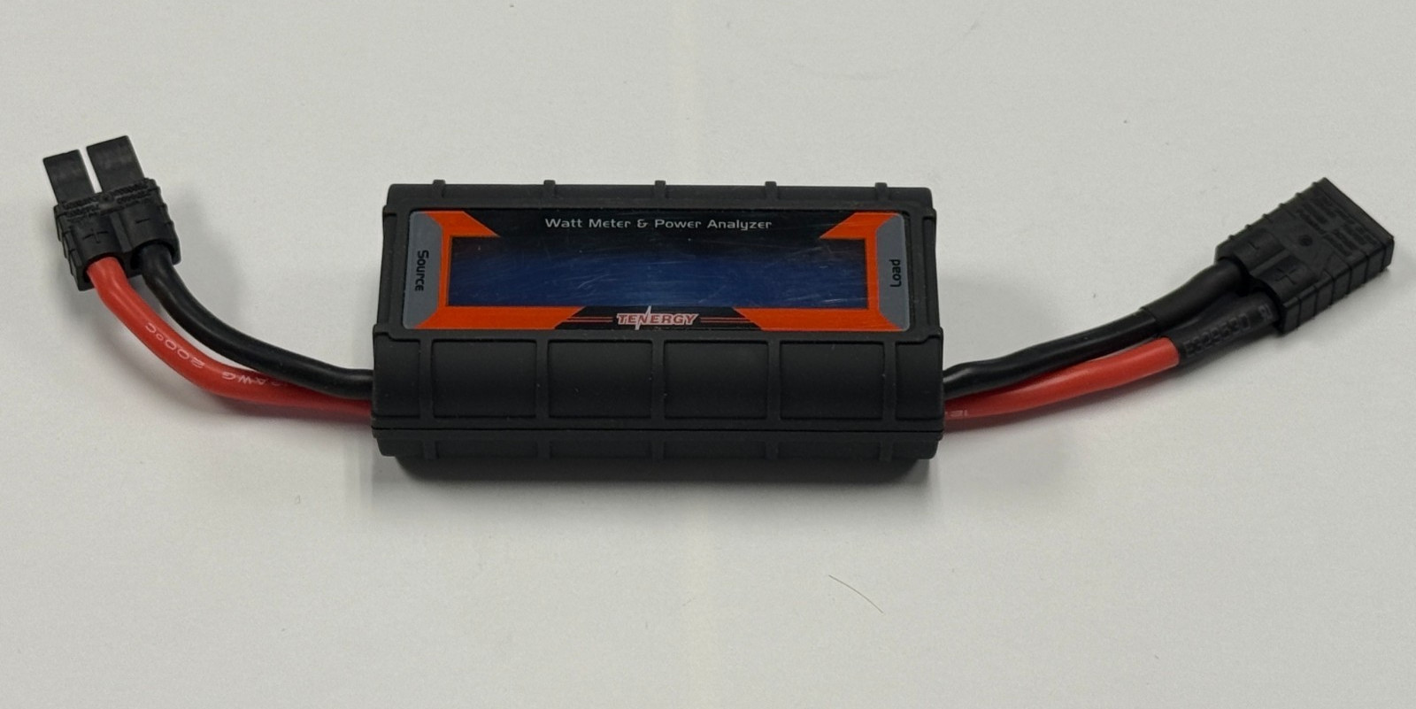 Tenergy Watt Meter & Power Analyzer DC Battery Power Tester Traxxas Connectors