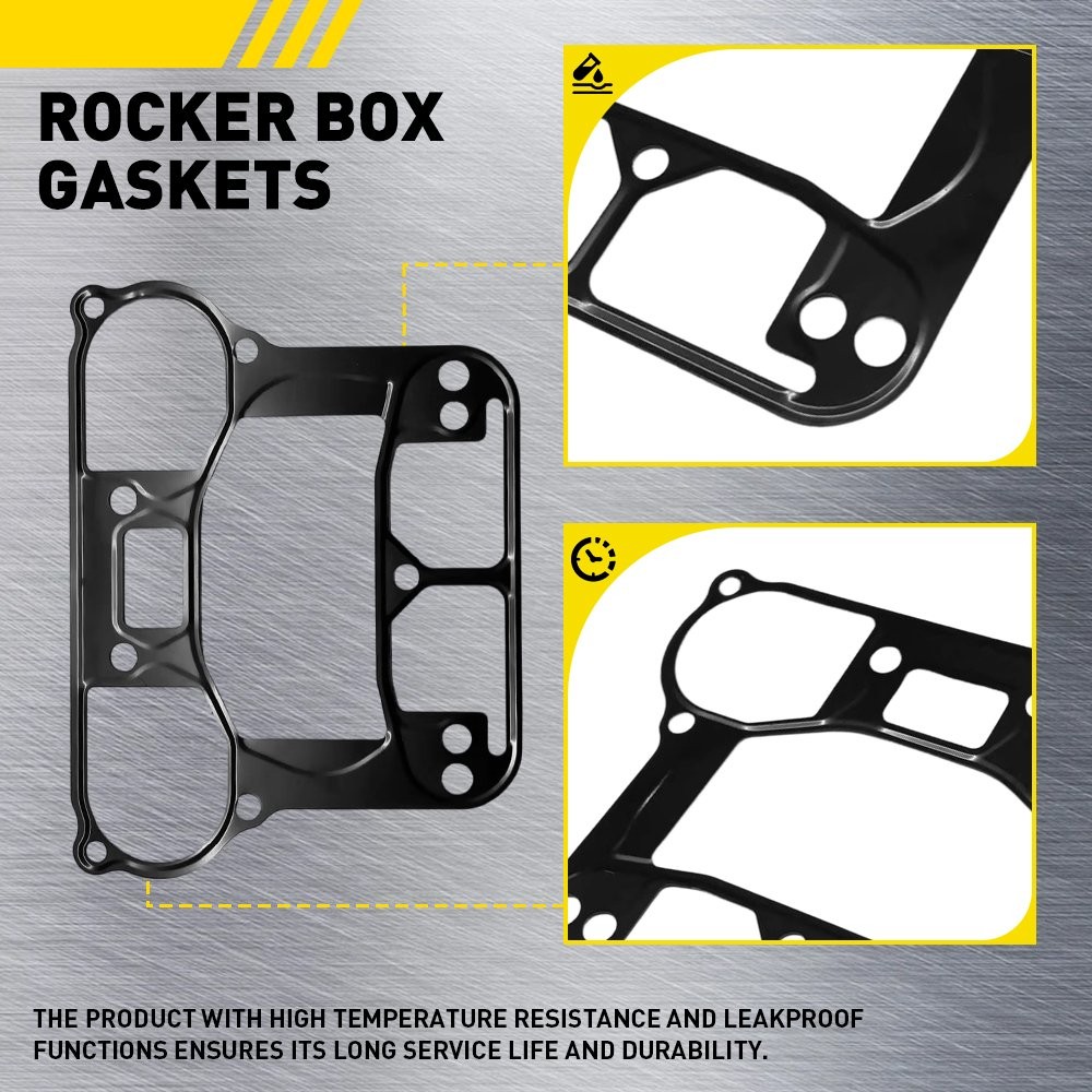 Complete Rocker Box Gasket Kit for 92-98 Harley-Davidson Evo Evolution 1340cc