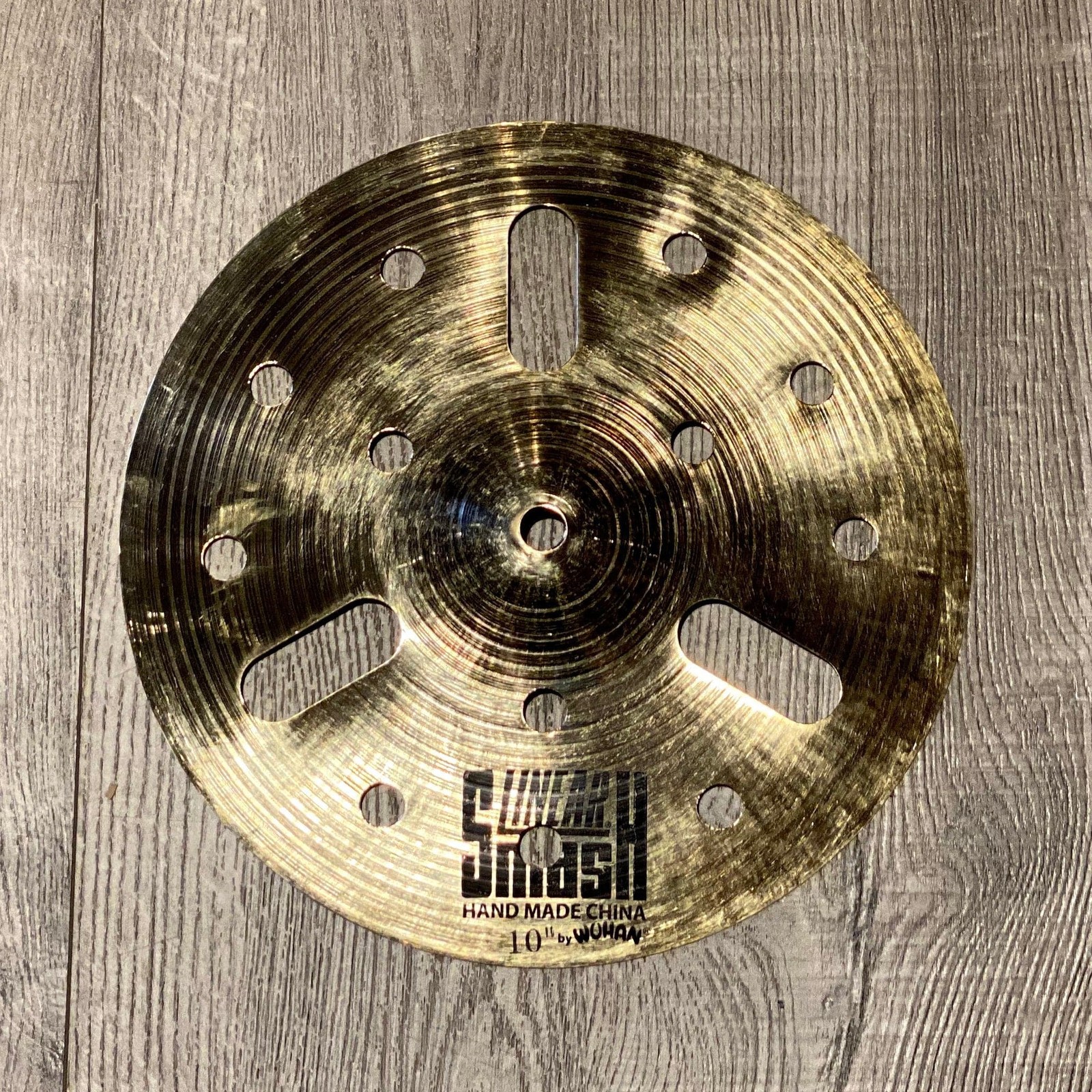 Wuhan Linear Smash Splash Cymbal 10"