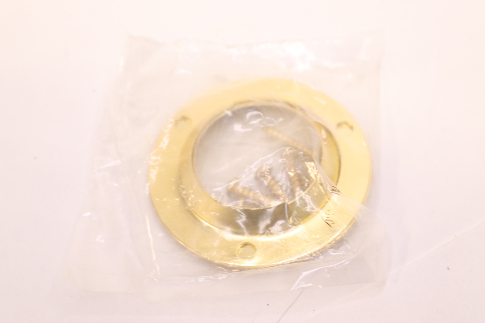 (Pair) Taymor Pole Socket Set Polished Brass 25-2820MPB