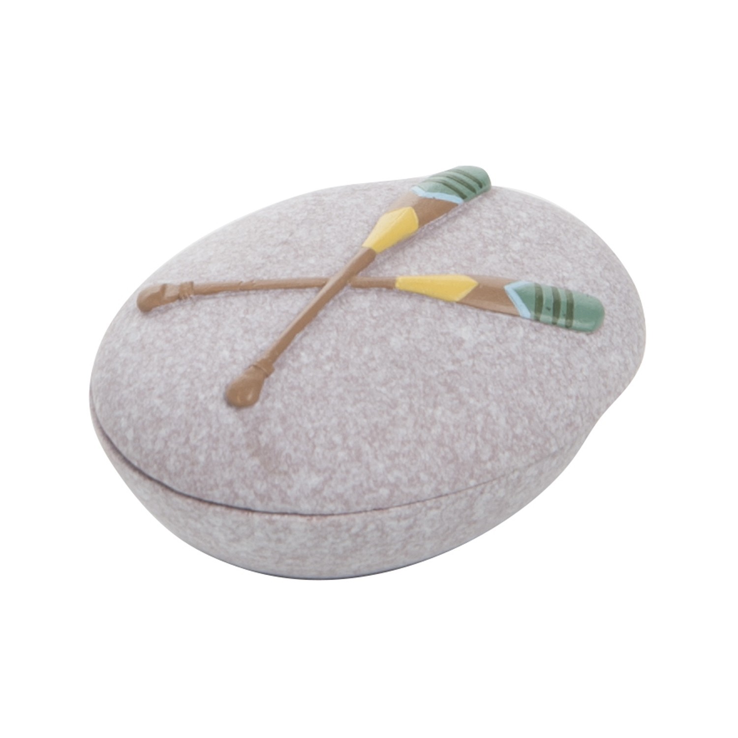 Resin Pebble Box with Oars