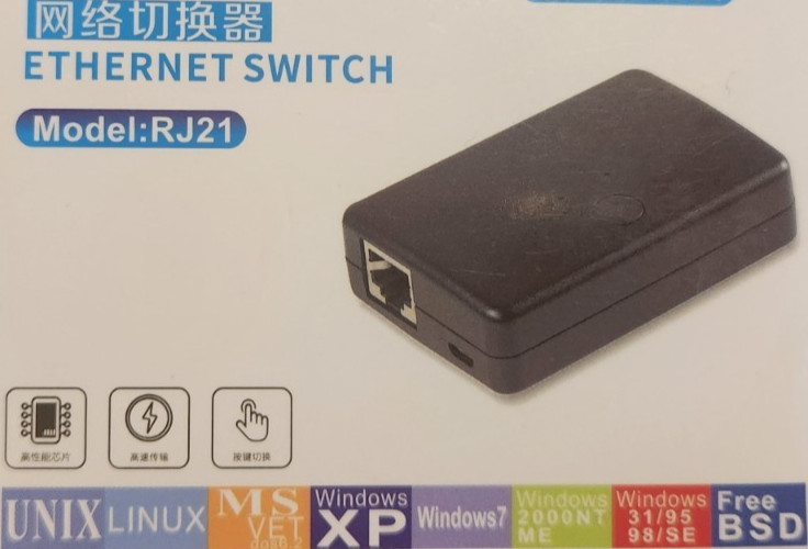 Ethernet Switch 1 port model RJ21