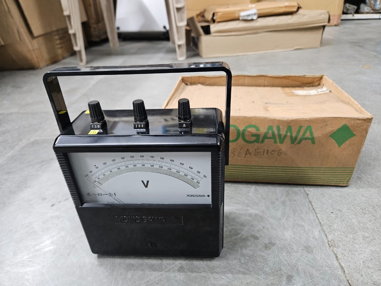 NEW YOKOGAWA AC VOLTMETER 201319 FREE FAST SHIPPING