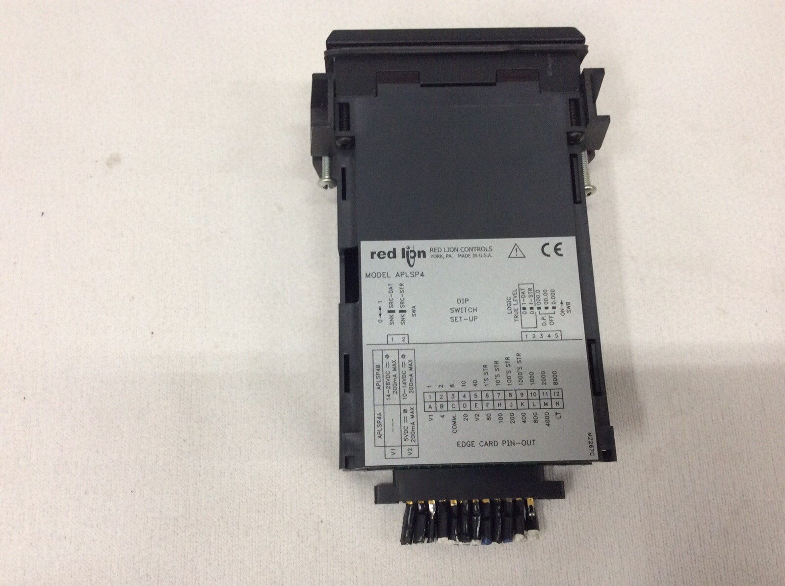 RED LION CONTROLS APLSP4A0 CONTROL DISPLAY