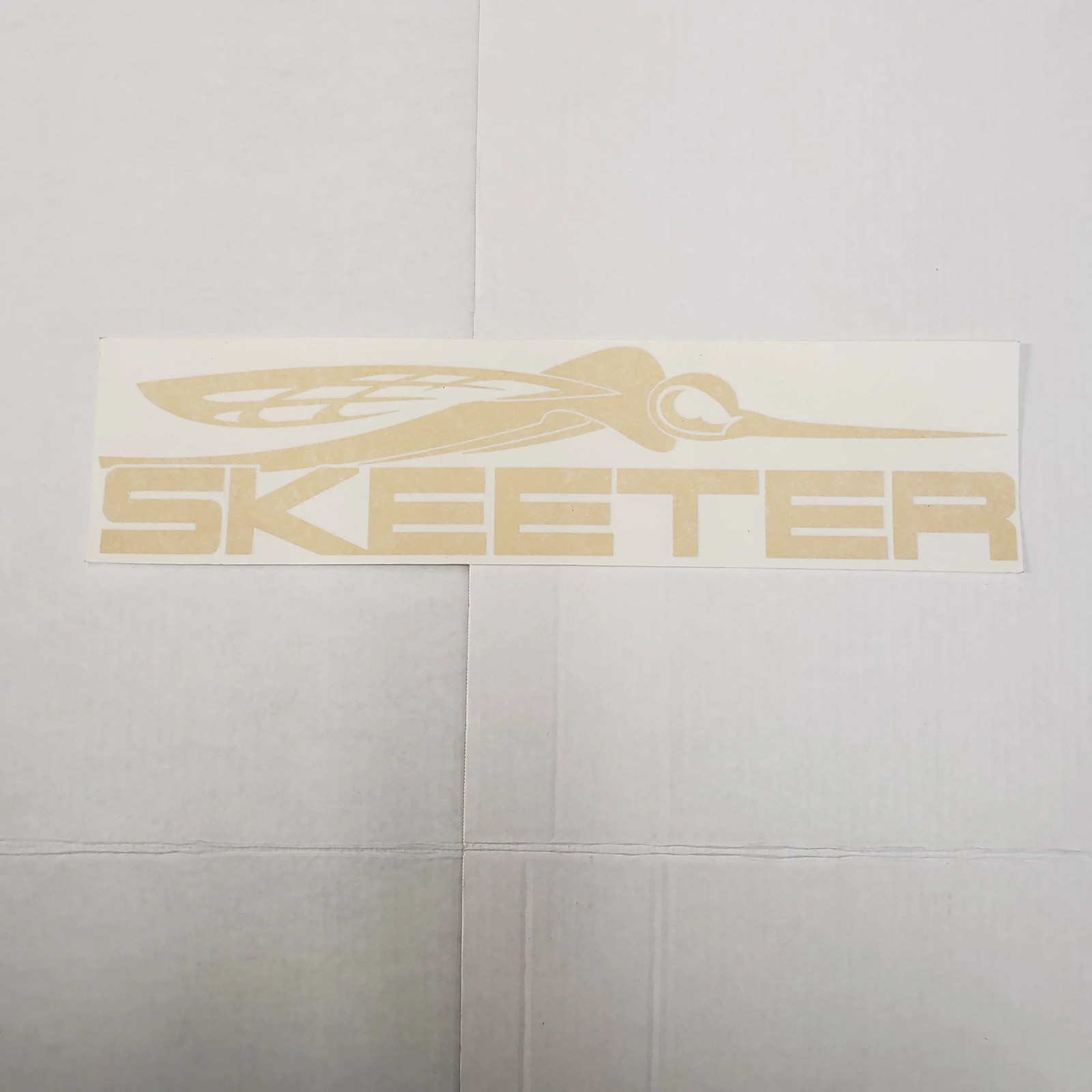 New Authentic Skeeter Chrome Decal 17" X 4 1/2"