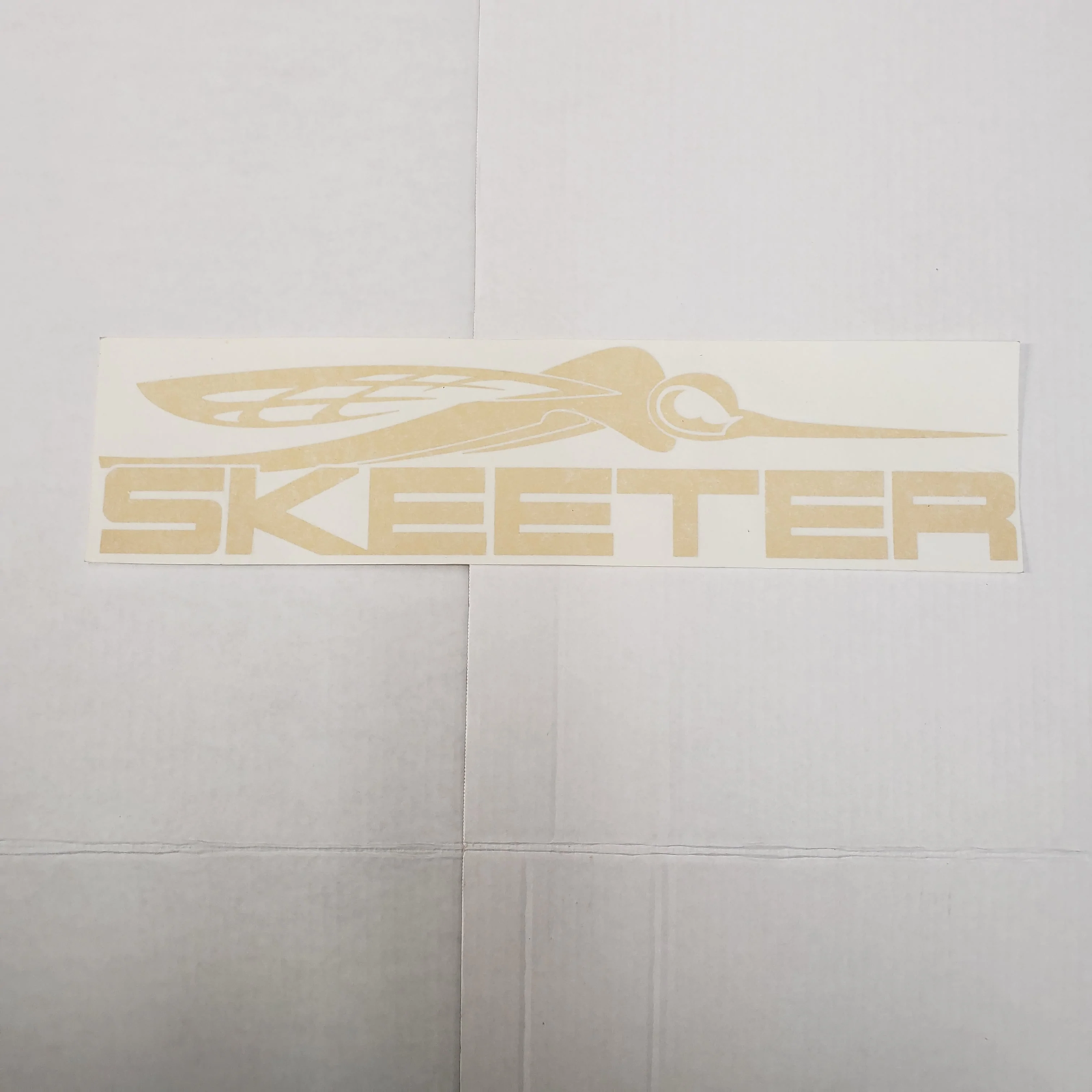 New Authentic Skeeter Chrome Decal 17" X 4 1/2"