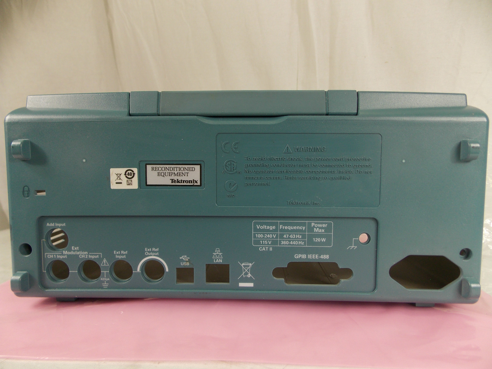 TEKTRONIX AFG 3252 ARBITRARY / FUNCTION GENERATOR CABINET/ COVER SHIELD