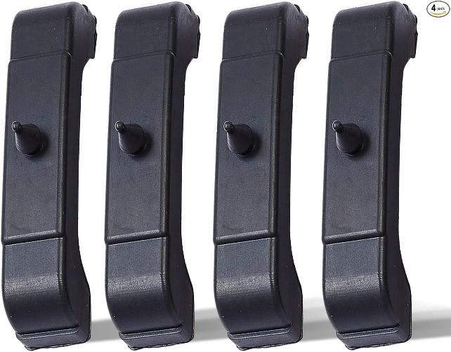 4 PCS Rubber Radiator Insulator Pads, 3 Core Radiator Suppor Size: 4012326681S