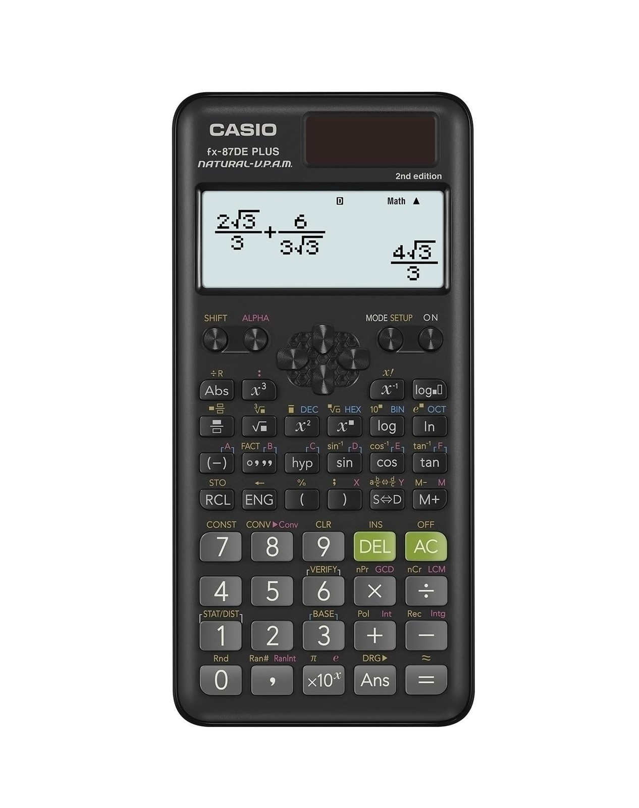 Casio FX 87 DE Plus 2nd Edition Calculator