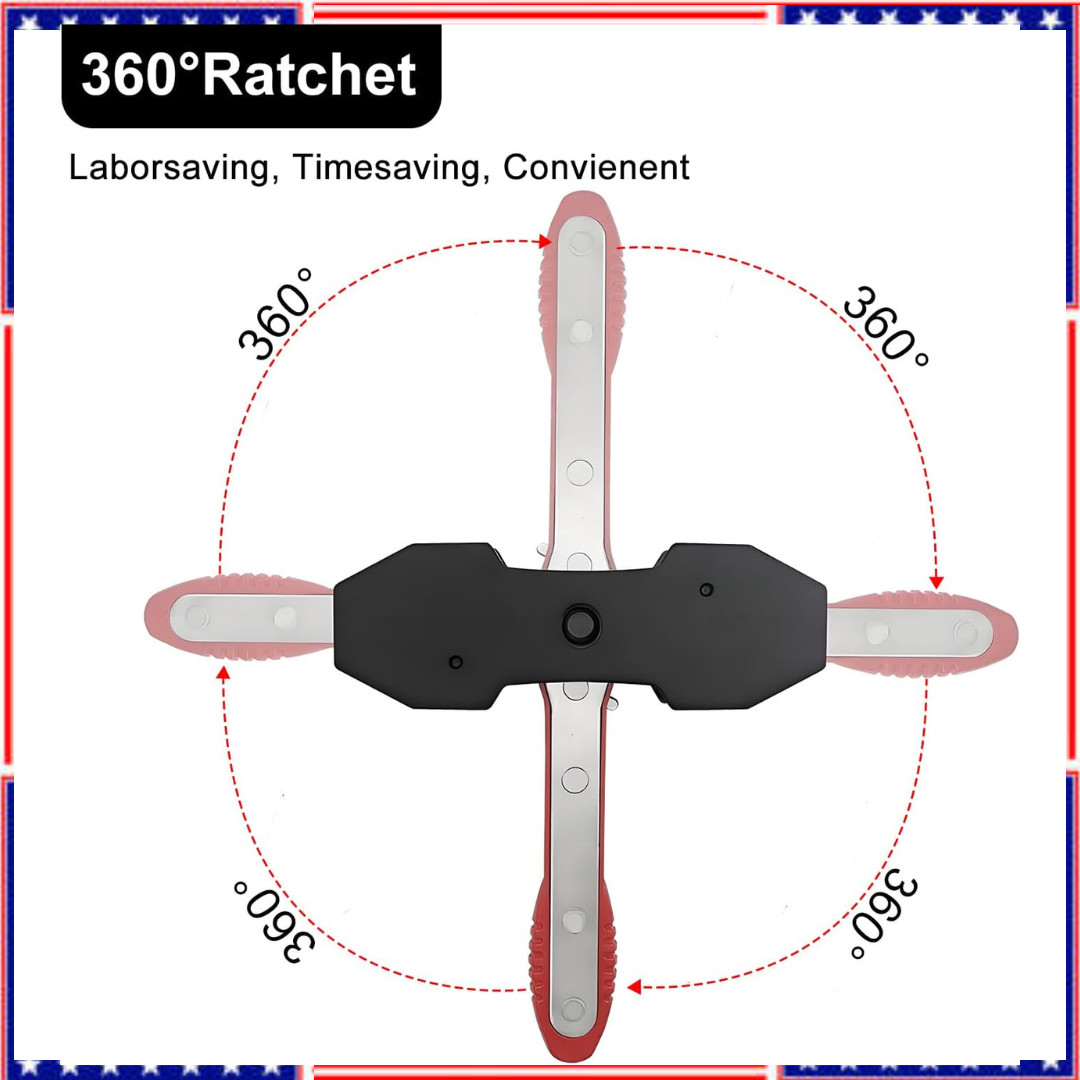 Brake Caliper Press Tool, Car Ratcheting Brake Caliper Piston Spreader Press Too