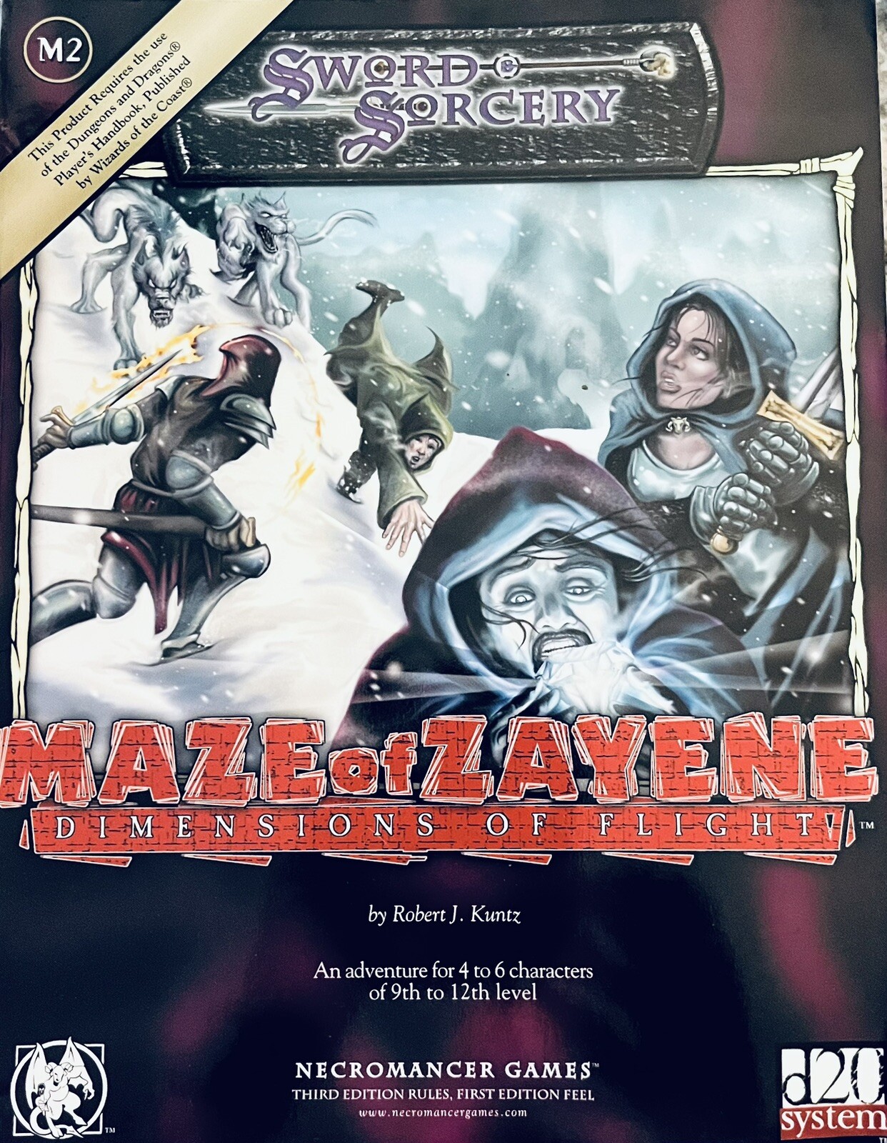 Sword and Sorcery Maze of Zayene : Dimensions of Flight