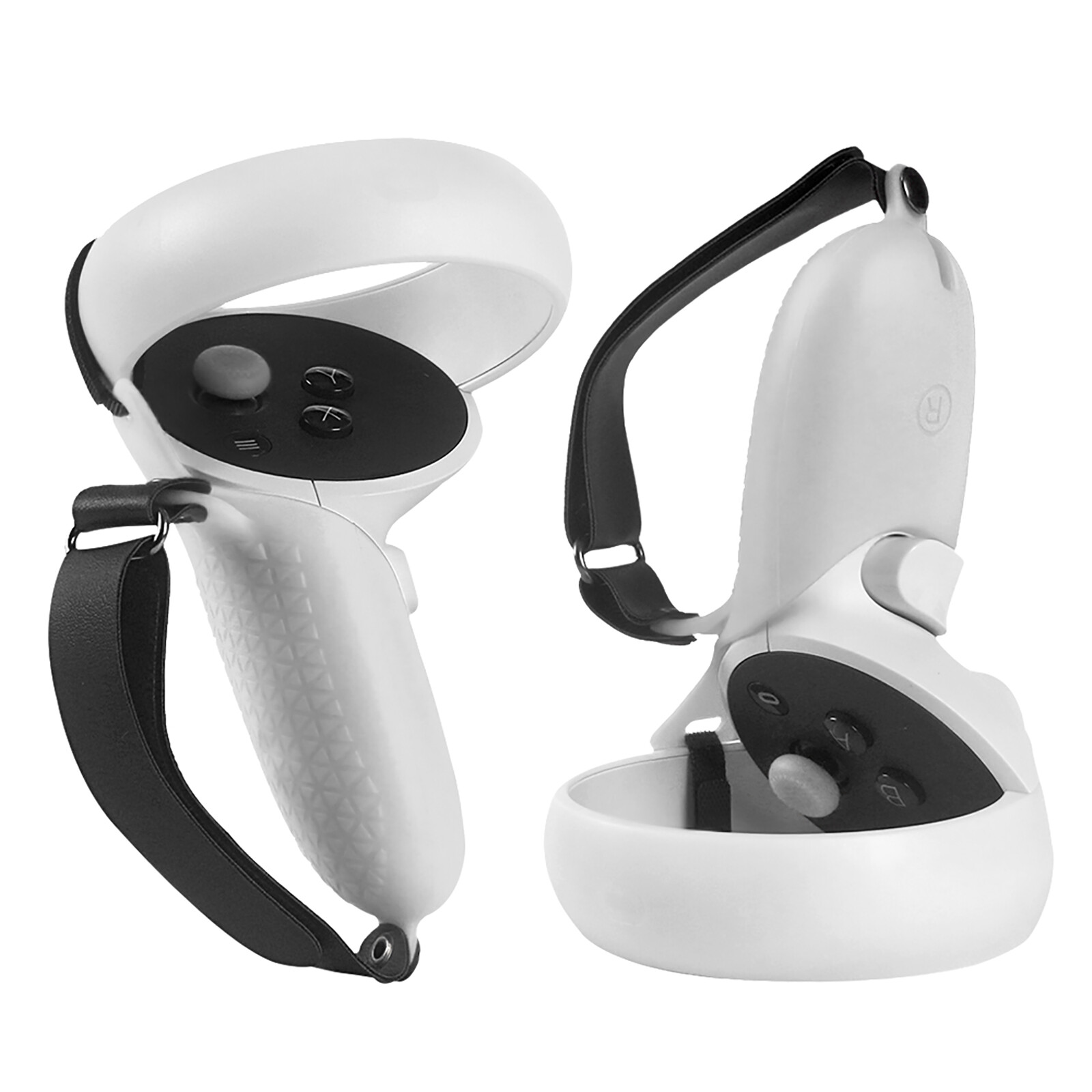 Handle Grip Cover Fixed Strap Protective Sleeve For Oculus Quest 2 Controller