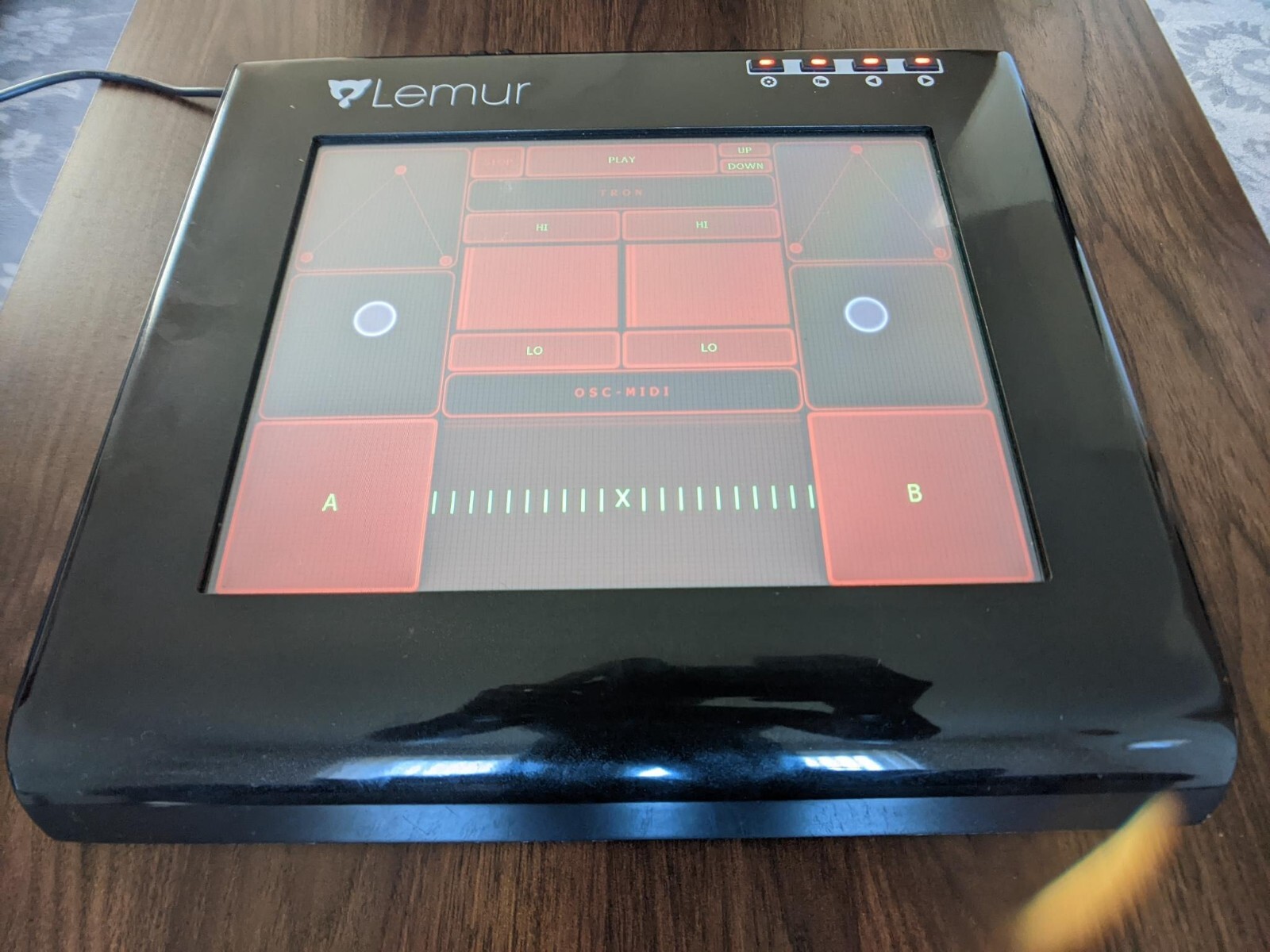 JazzMutant Lemur Touch Control Surface (midi/osc controller)