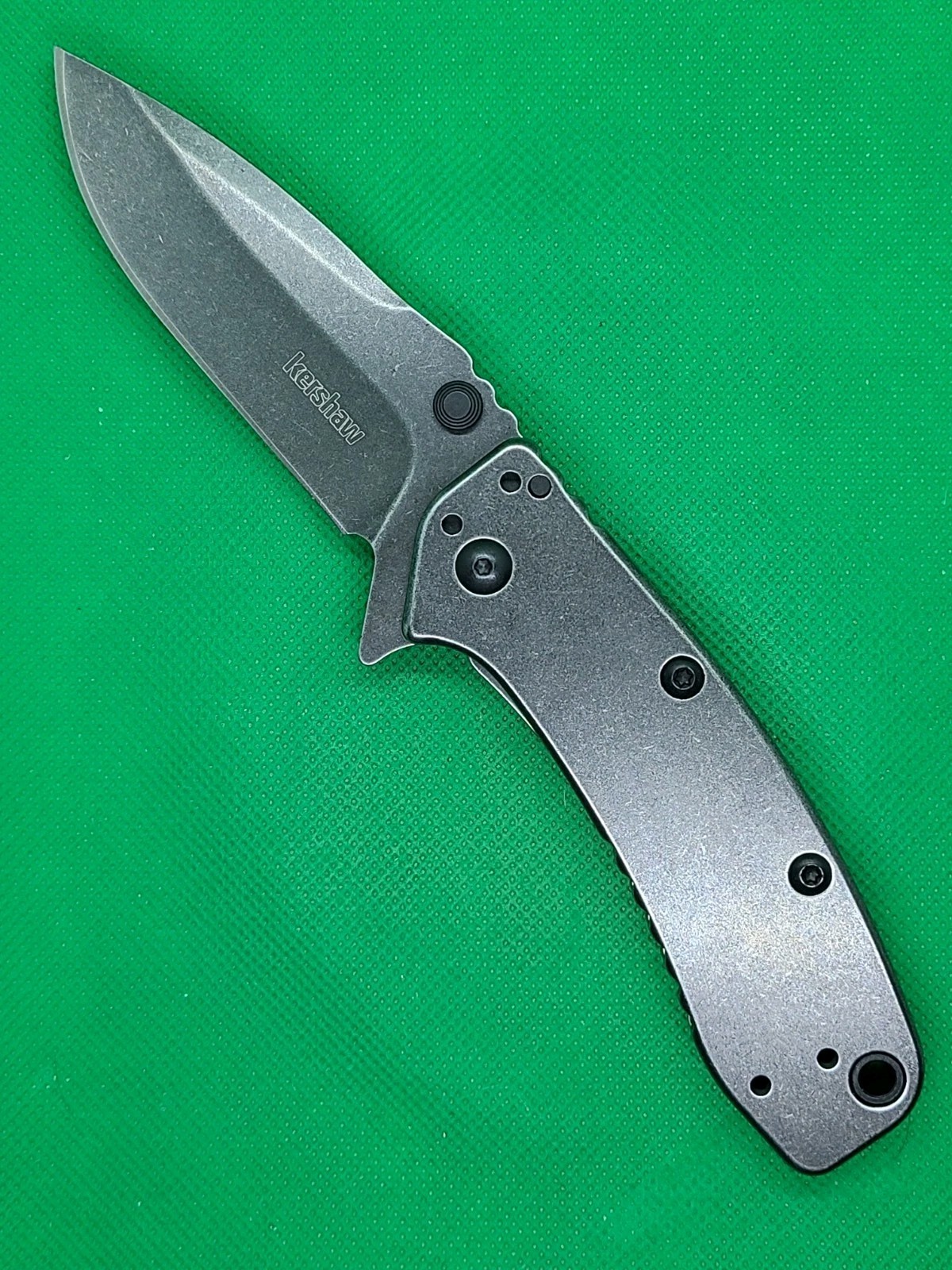 Kershaw Cryo II 1556 BW Hinderer Framelock A/O Black Washed Folding Knife - New
