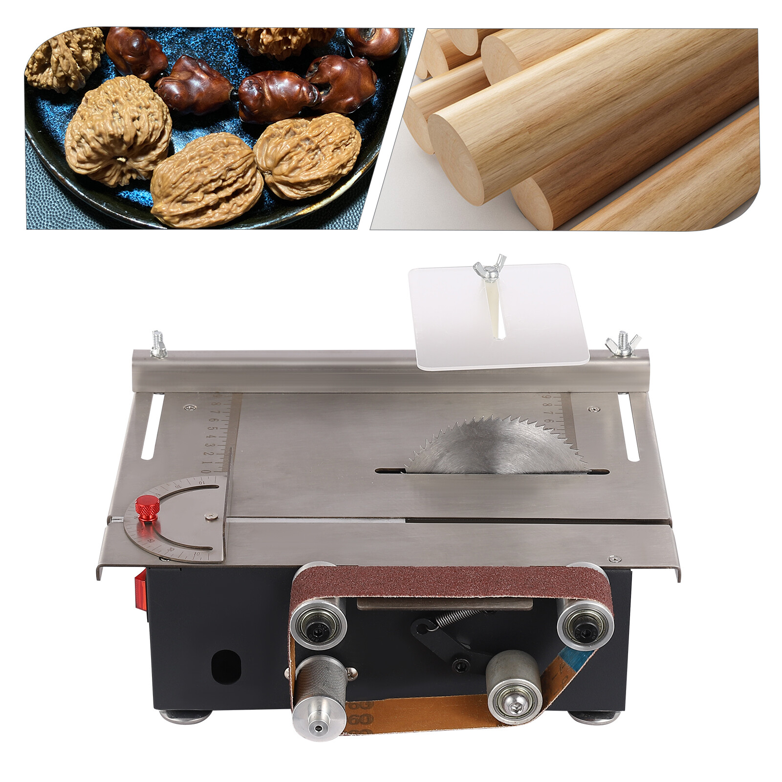 Mini Table Saw Electric Cutting Bench Saw Multifunctional Circular Table Saw