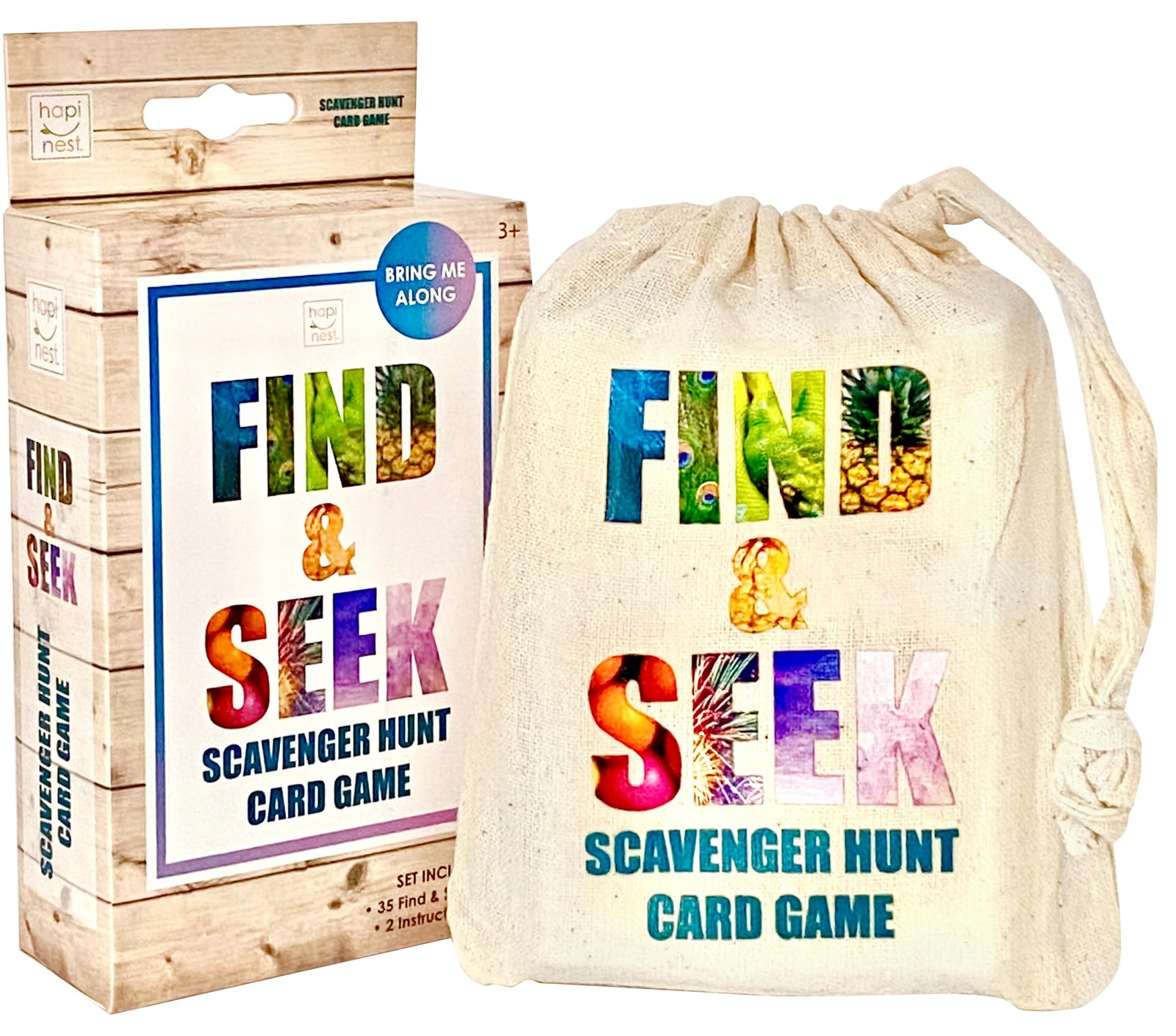 Hapinest Find and Seek Scavenger 3 inches x 5 x 1 inch,