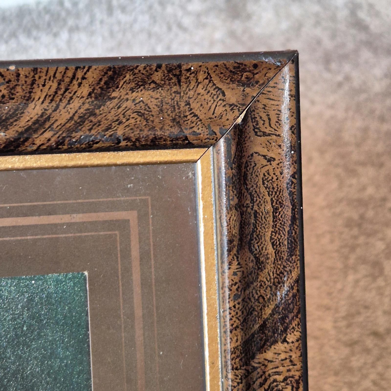 Framed White Tiger Foil Artwork