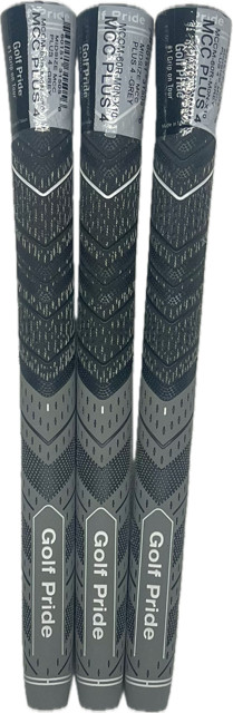 Golf Pride Multi-Compound Cord Plus 4 Grip (Grey) Midsize (SET OF 3)