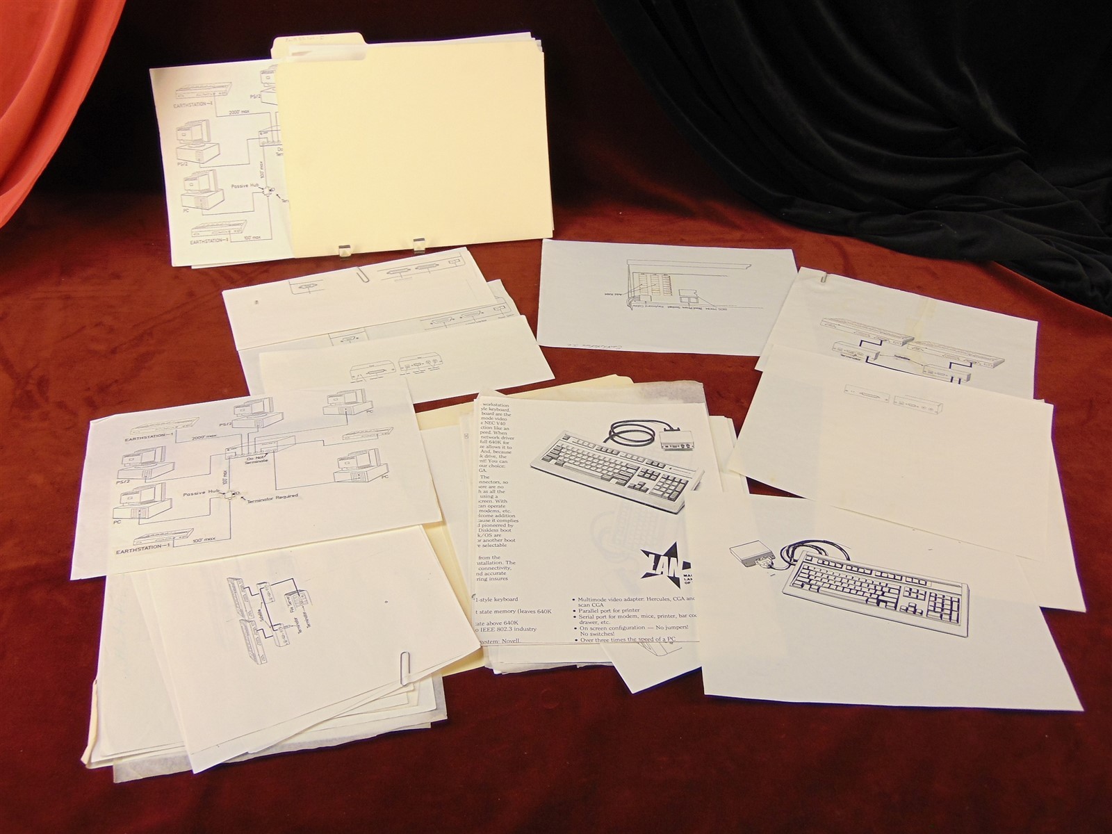 VINTAGE COMPUTER EARTH STATION I & IE  DIAGRAMS Specs Technical Support PAPERS