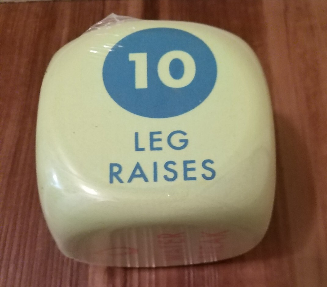 Exercise Dice (6-Sided) - Game for Group Fitness & Exercise Classes 1 Pc