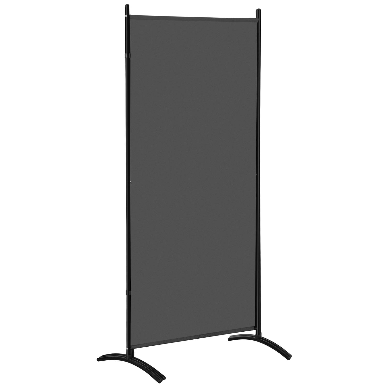 3 Panel Room Divider 6Ft Folding Privacy Screen Freestanding Room Partition Gray