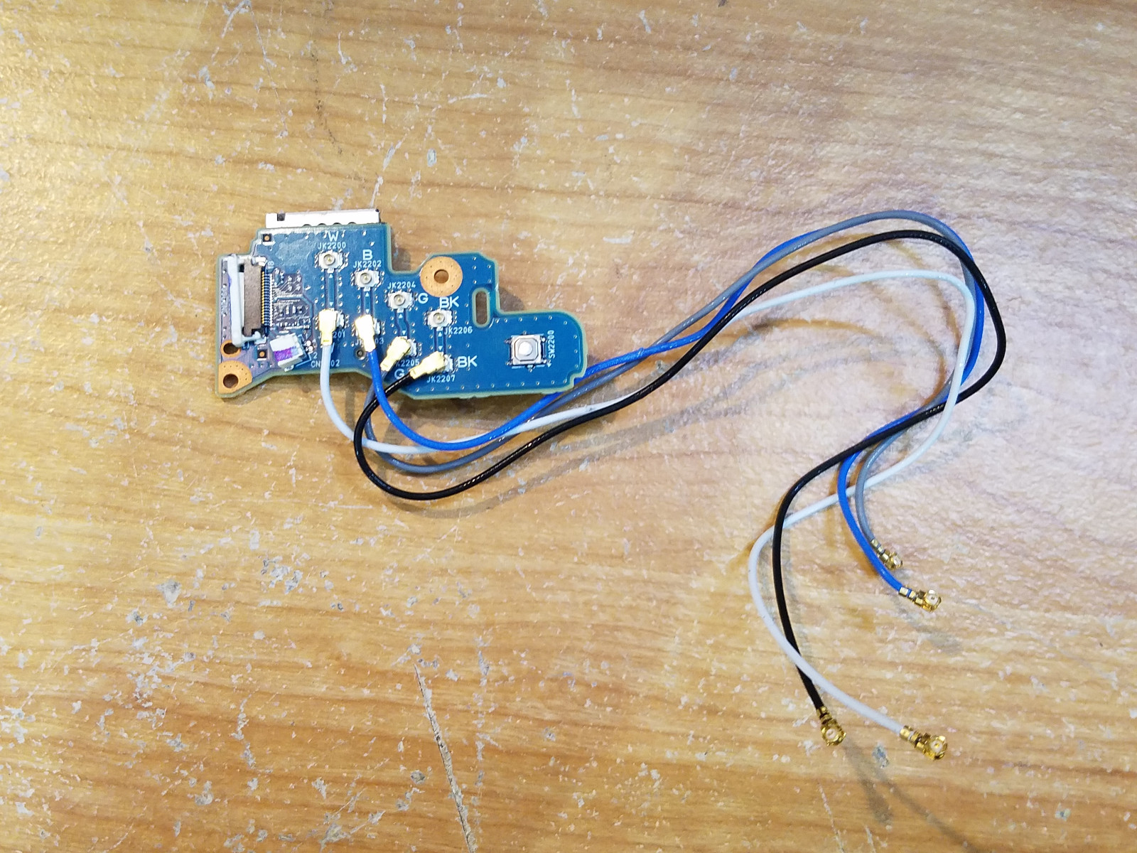 Panasonic ToughBook CF-53 Power Button Board DFUP1943ZA w/Wires TESTED |
