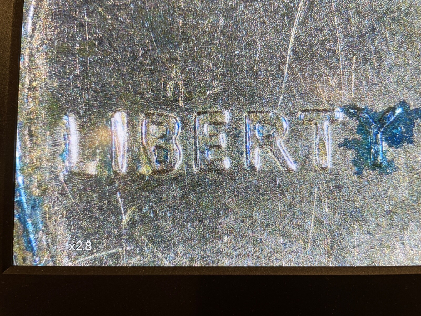 2000 P Penny “Clipped Nose and Letter”