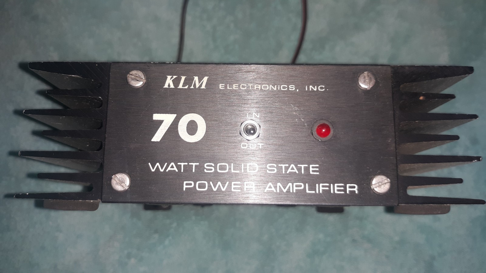 KLM Electronics 70W 70 watt Solid State Power Amplifier PA 10-70BL