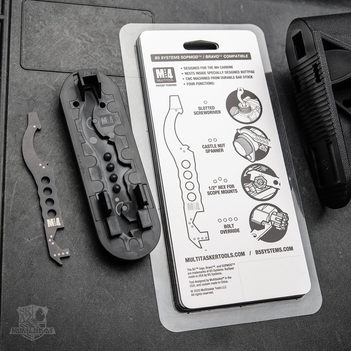 Multitasker Nano2 Tool For Adjusting Red Dot Sights, Black, 99931