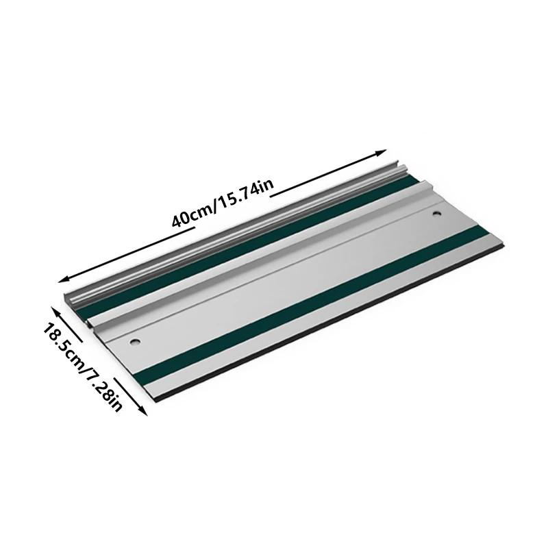 1/2Pc Track Saw Track Guide Rail Aluminum Extruded Guided Rails for Circular Saw