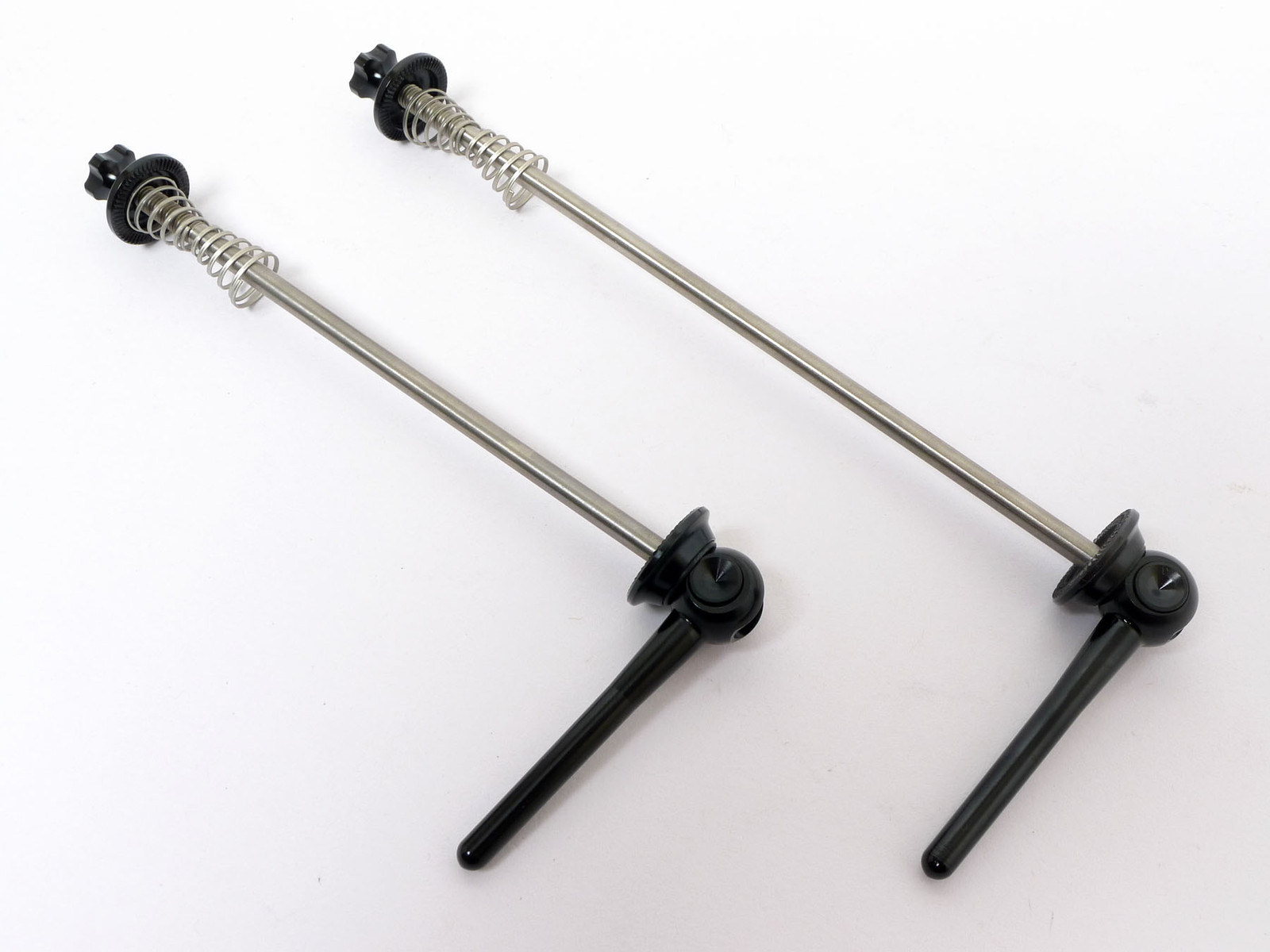 mr_ride MTB 100mm/135mm bike Ti Titanium Skewers 7075 lever 45g Black