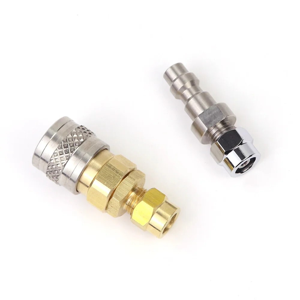 Airsoft US  2302 23-2 Foster Quick Disconnect With Push-In Pipe Fitting Assembly