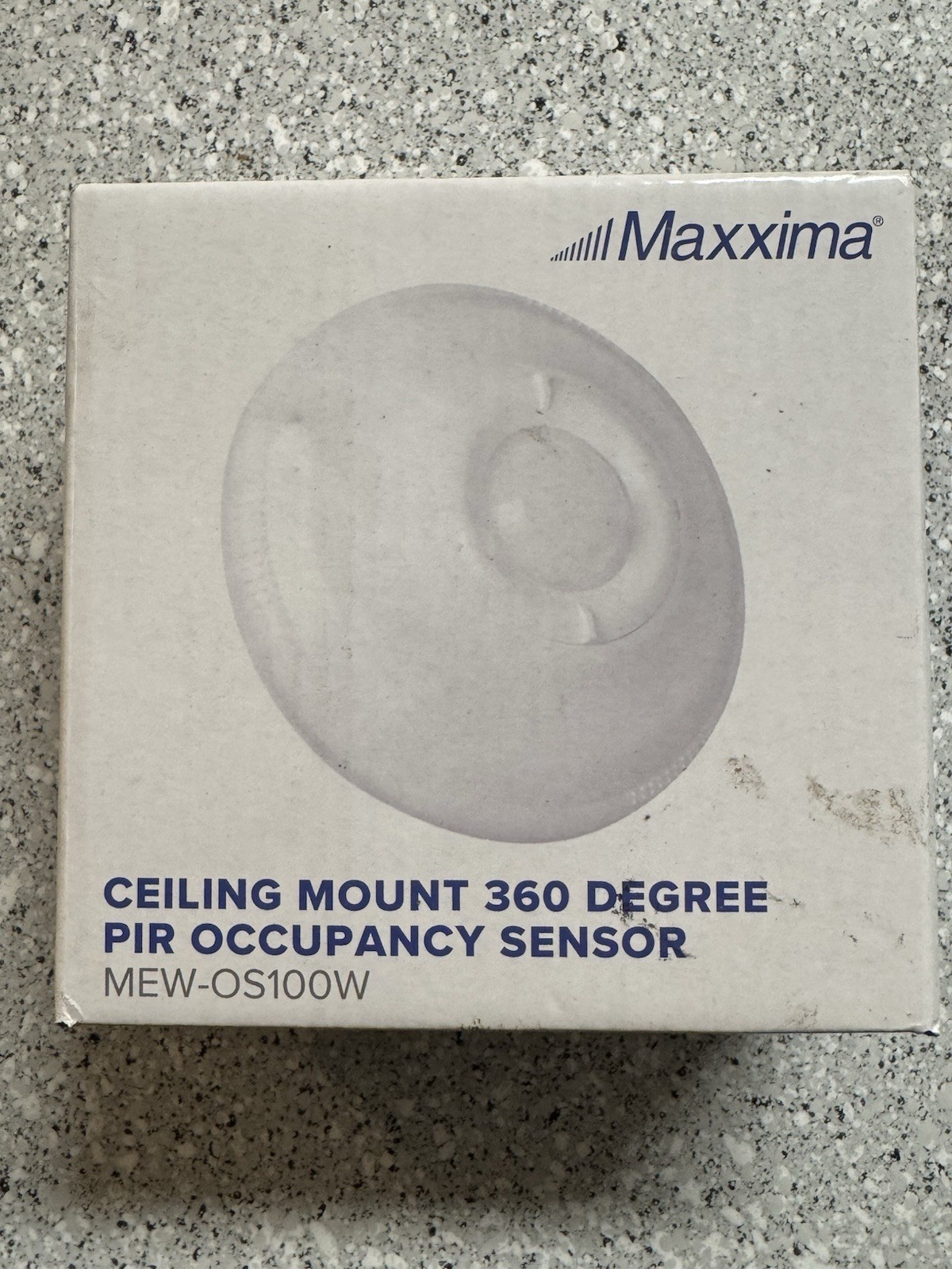 Maxxima Wired 360° PIR Ceiling Mount Occupancy Sensor Indoor White MEW-OS100W