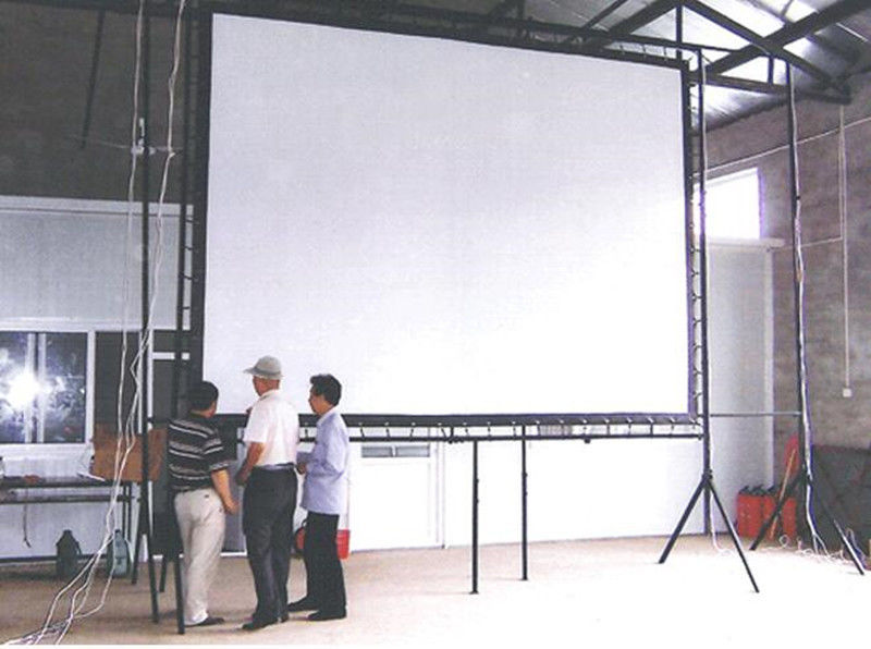 200-300 Inch Wall Mount Outdoor Movie Projector Projection Screen Curtain Film