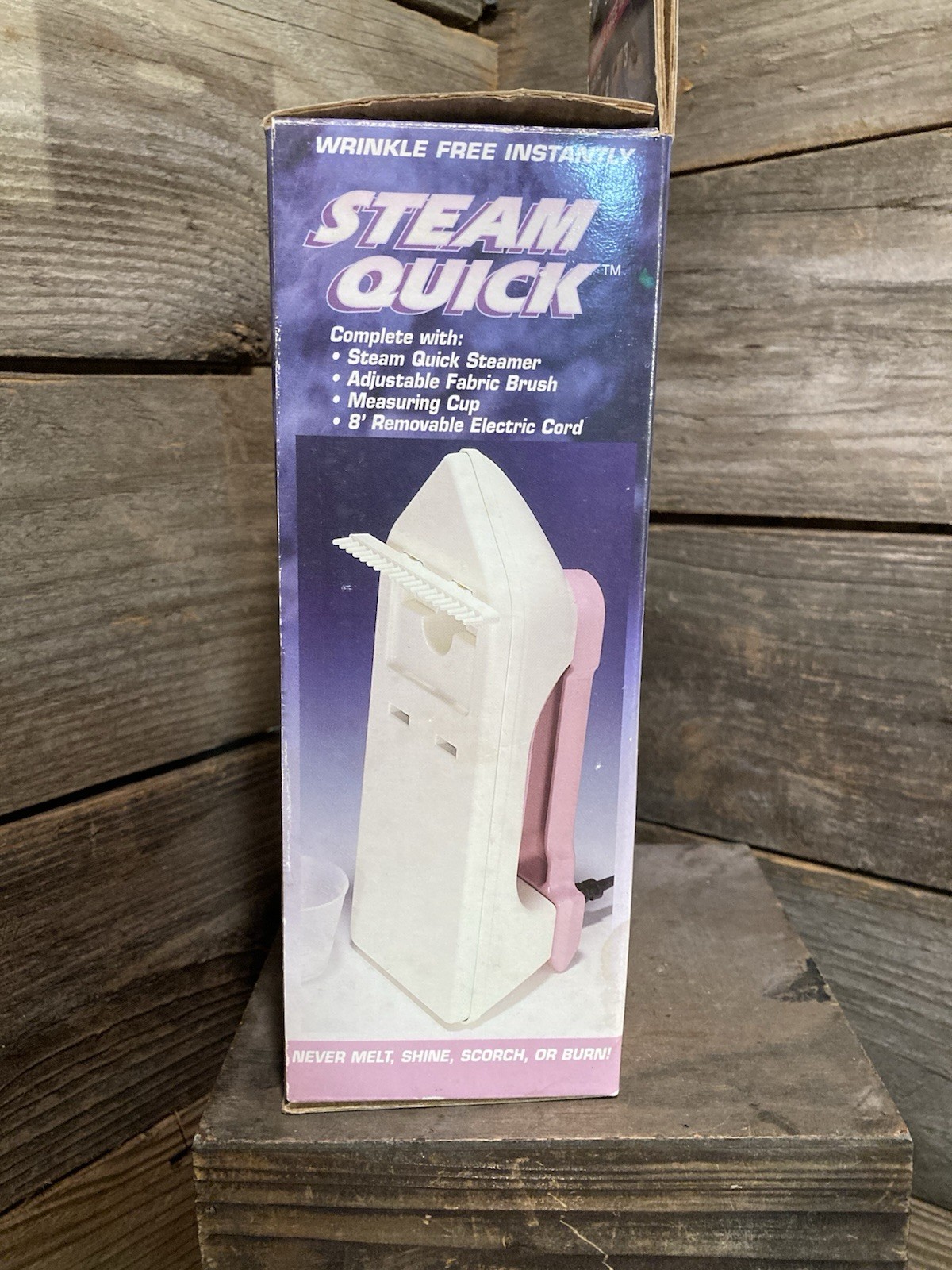 Steam Quick Clothing Steamer Open Box New With Instructions 1999