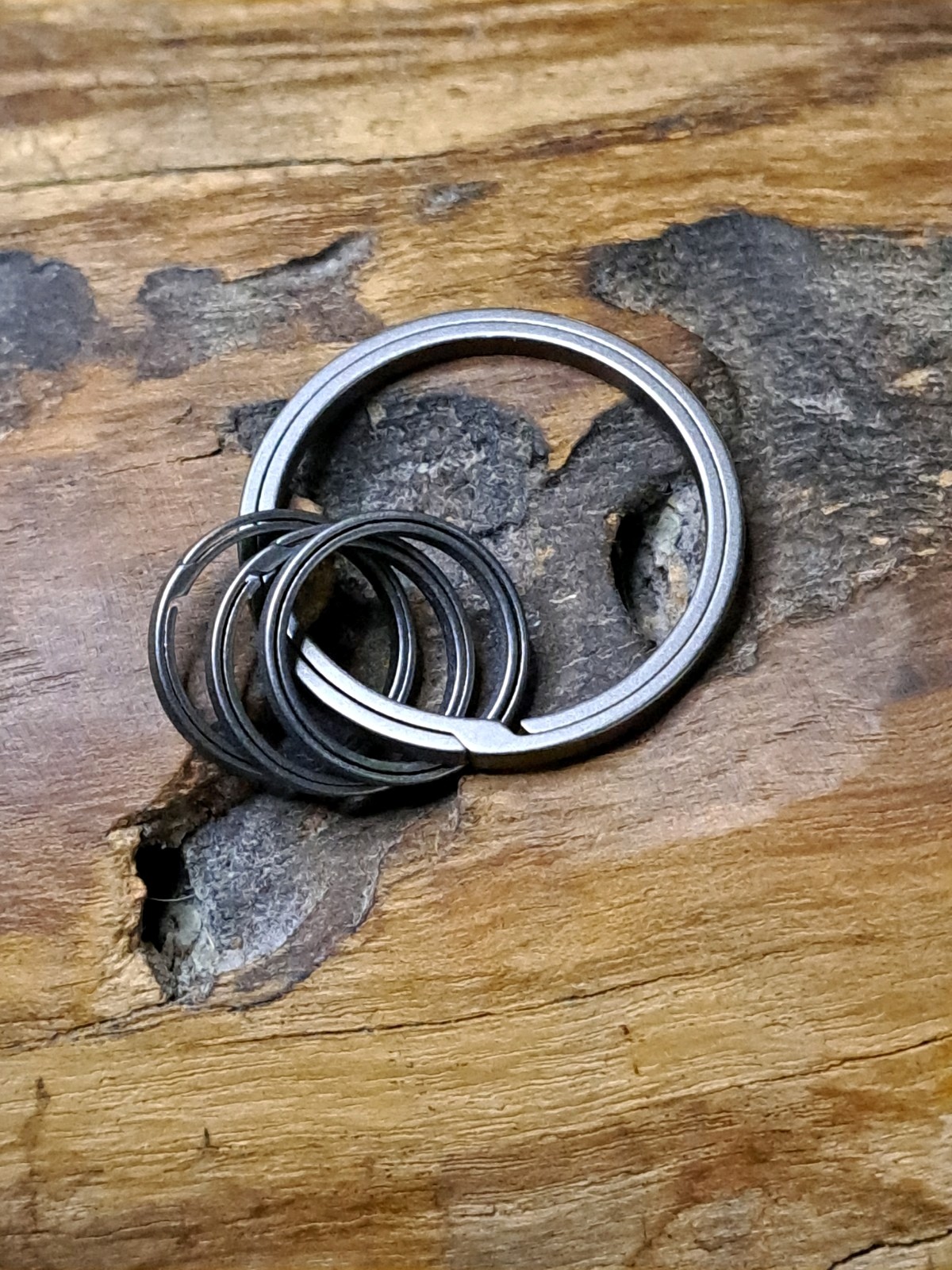 Pro Series Titanium Sidepush Keyring Set
