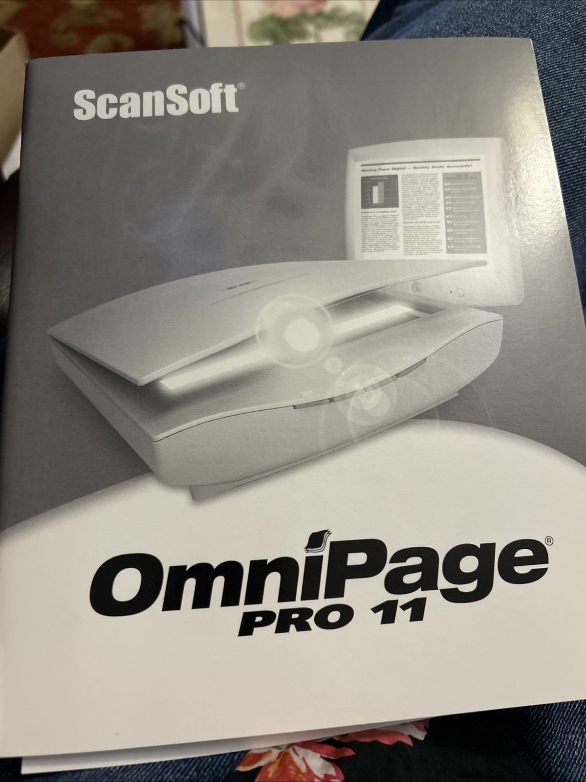 Omnipage Pro11 Cd And User Manual (no Machine)