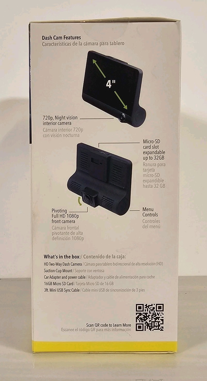 Scosche Full HD Two Way Dash sealed**