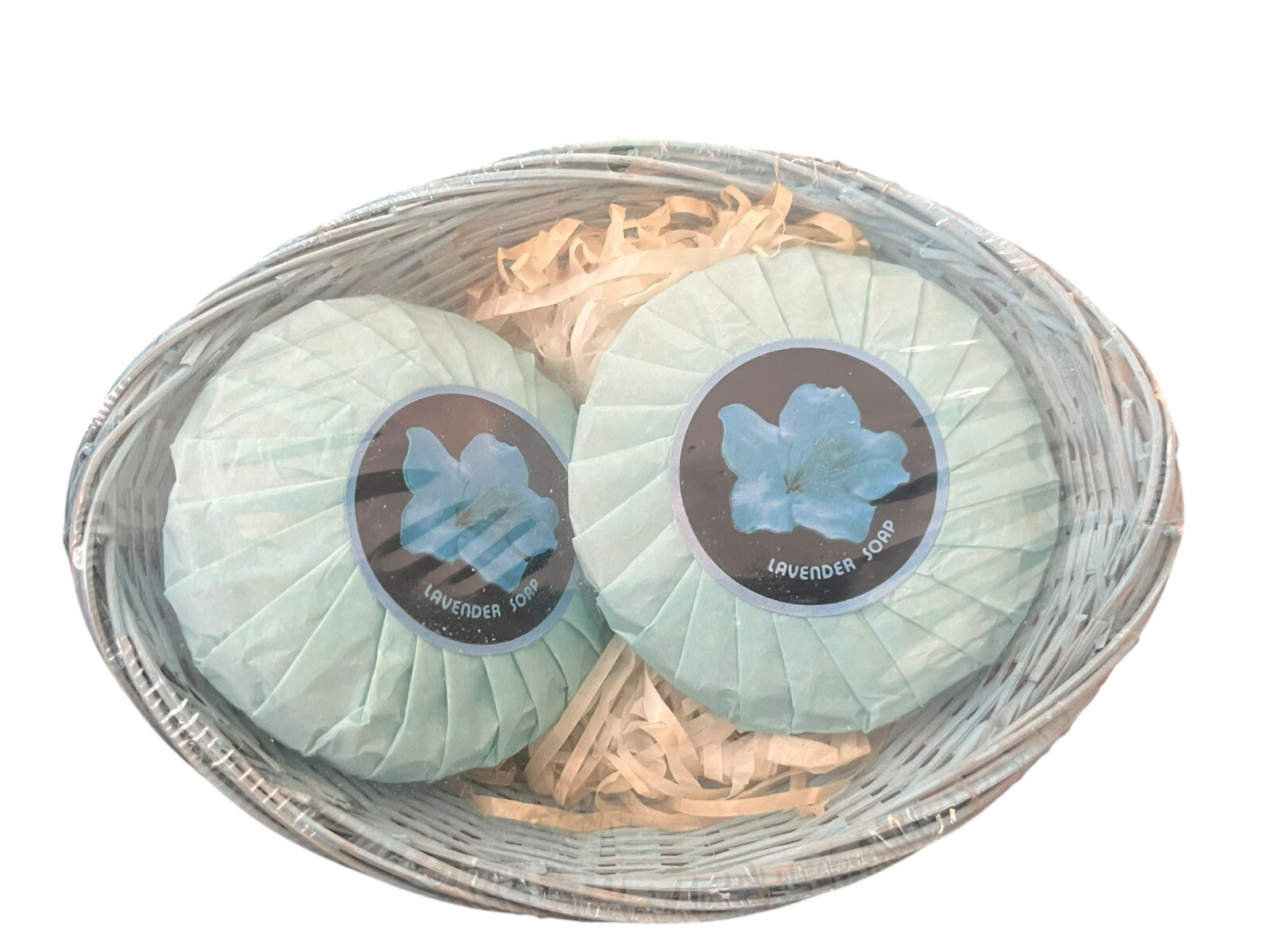 Vintage ROVAR soap- Lot of 2 Soaps Gift Basket Pre Wrapped- Lavender Scent NOS