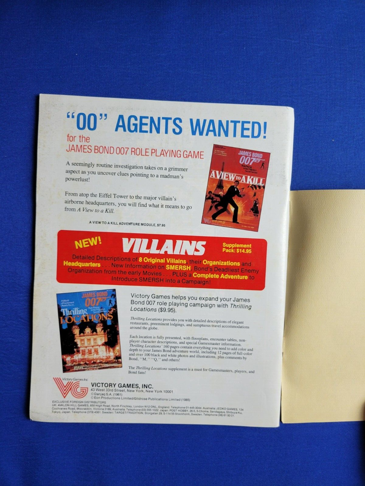 Different Worlds Magazine Issue #40 with Map