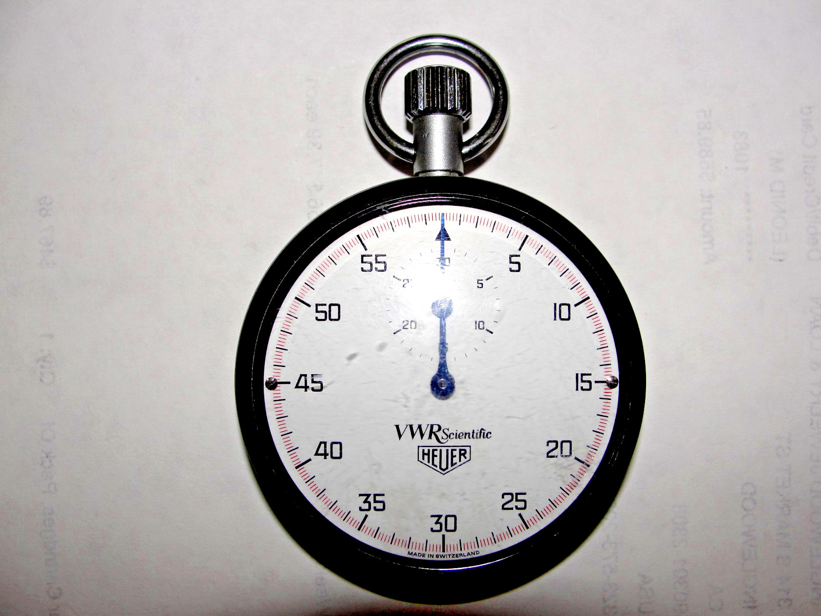 Hauer VWR scientific stop/go watch