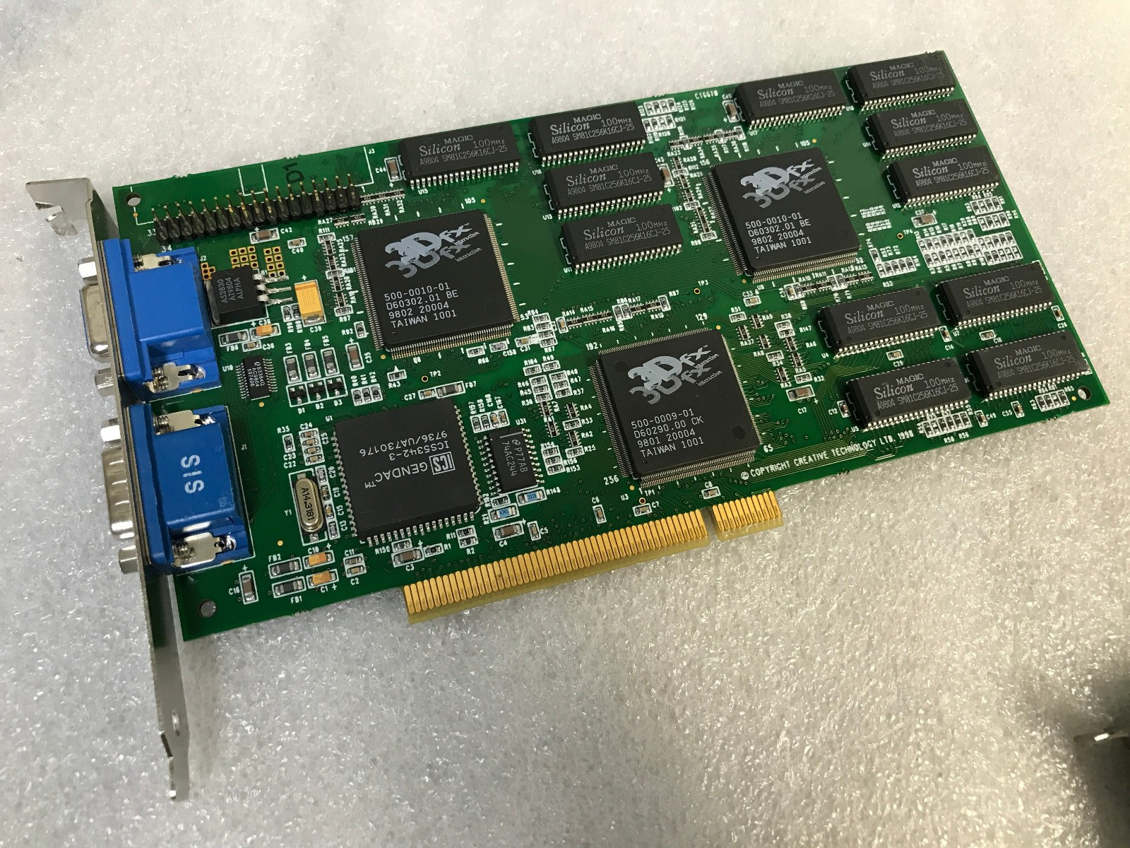 Creative Labs CT6670 PCI Video Classic accelerator Graphics card