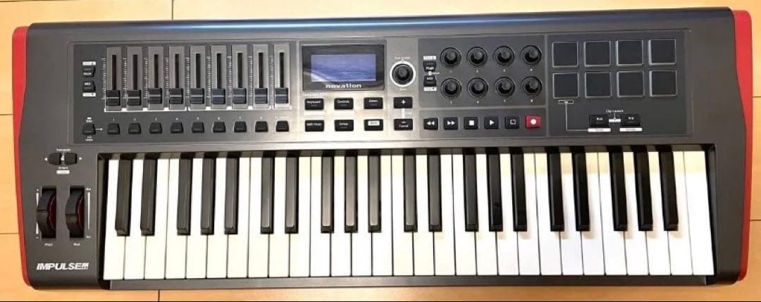 Novation Impulse 49 USB MIDI Keyboard Controller w/ Pads, Faders & Knobs