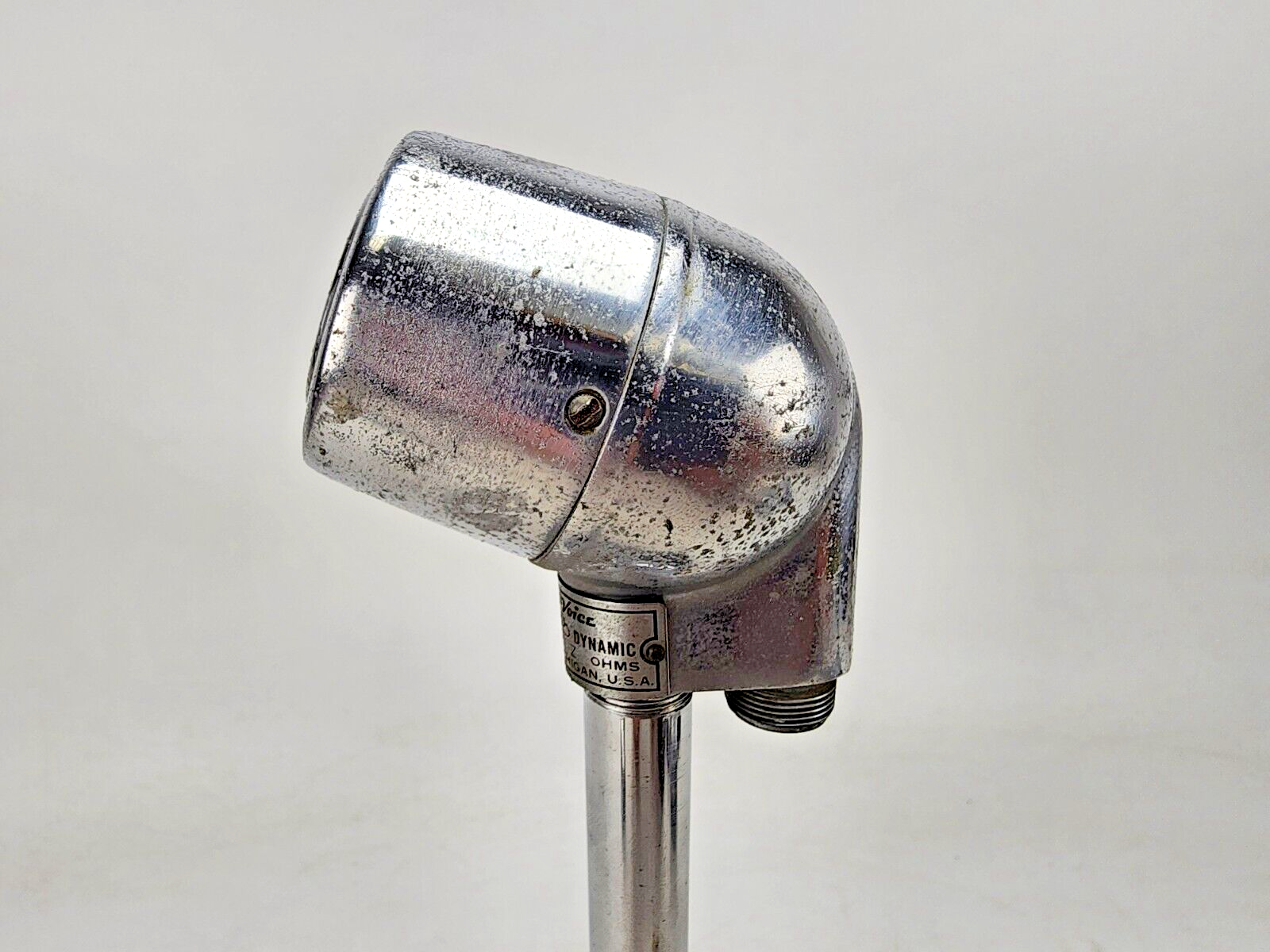 Vintage Electro-Voice 606 Dynamic Microphone Tested Working Harp EV AS IS #2