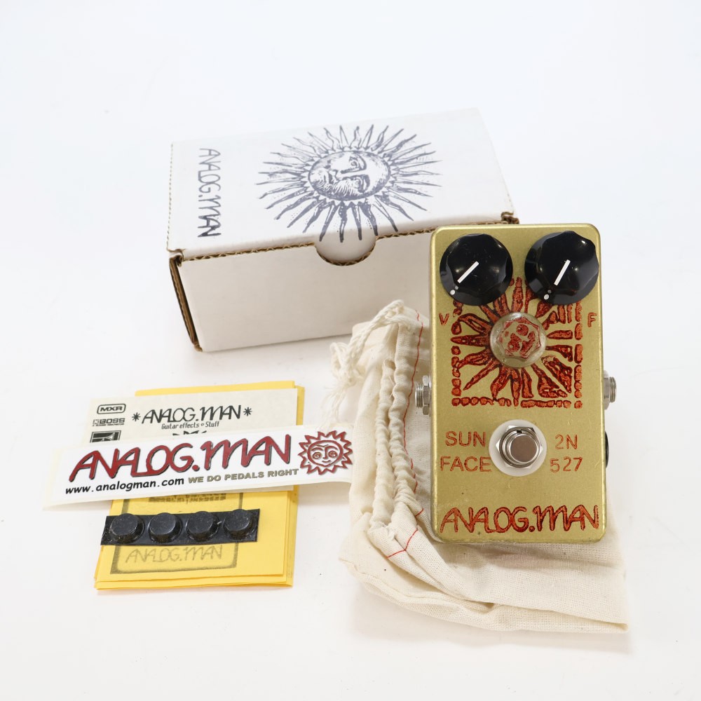 Analog.Man Used Sun Face 2N527 Fuzz Effector Guitar