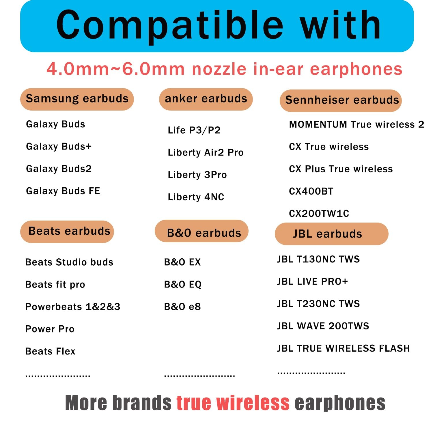 Extra Small Silicone Earbud Tips with Filter Screen – Universal 4.0-6.0mm Fit...