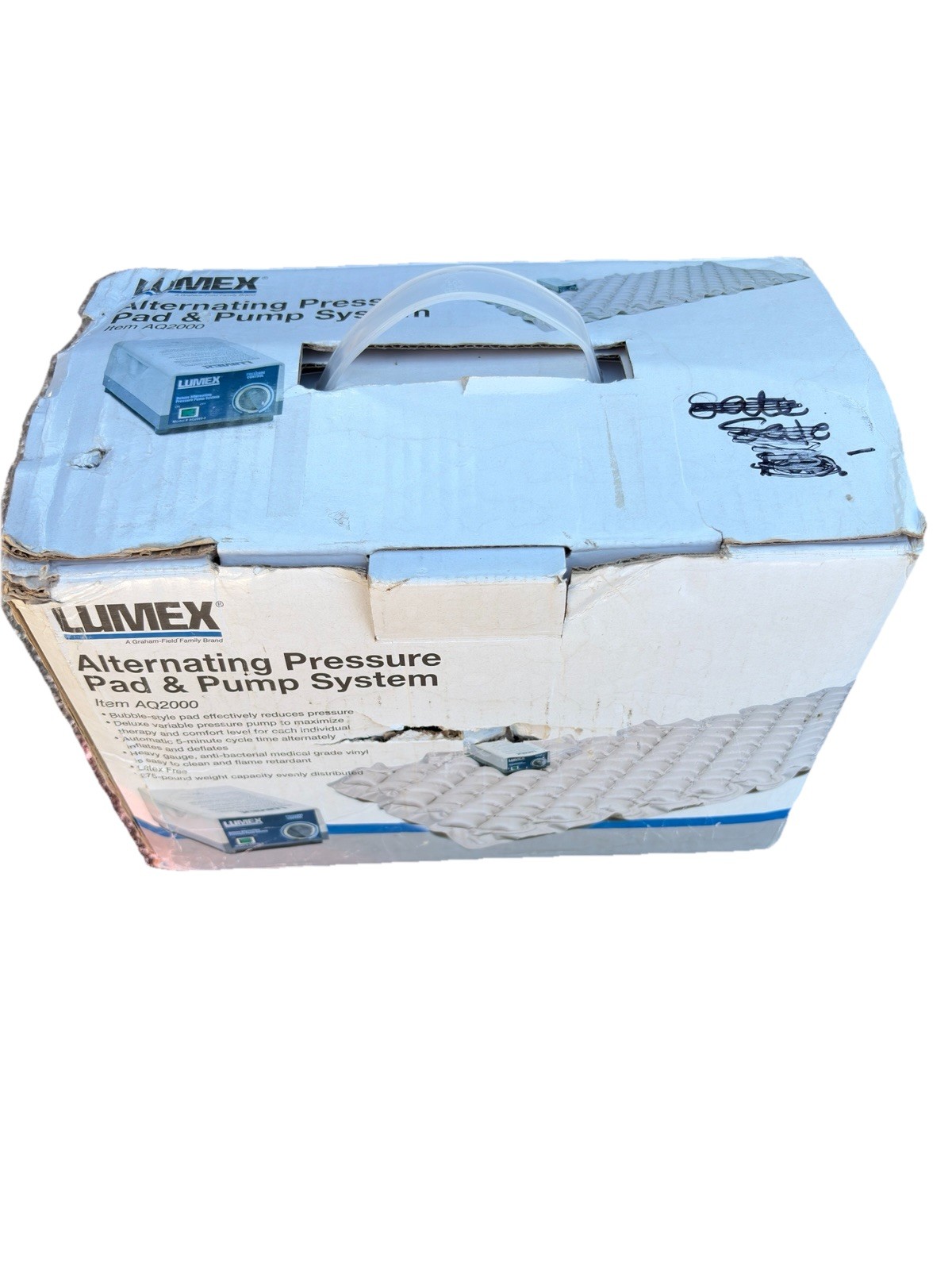 FACTORY SEALED Lumex Alternating Pressure Pad And Pump System AQ2000